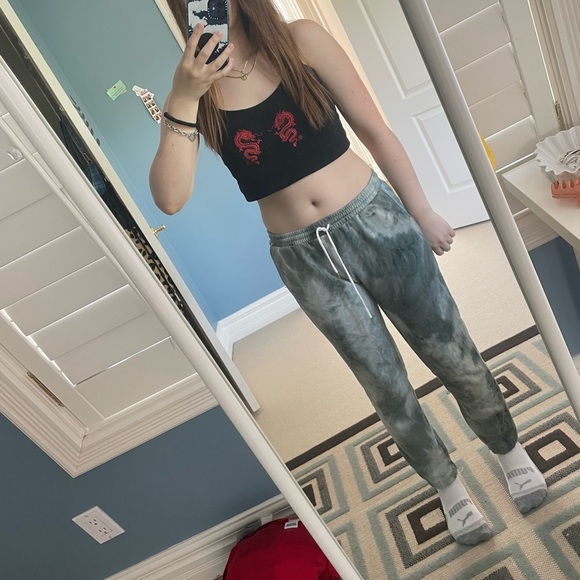 Honey Love Tree Tie-Dye Sweatpants - Picture 3 of 5